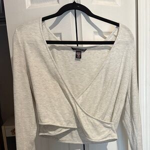 Victoria's Secret Cream Crop Top